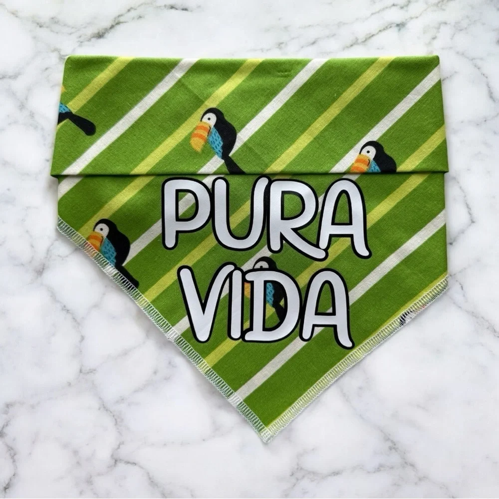 DOG Bandana - Pura Vida - Size L Large